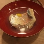 うを徳 - 鯛の吸い物