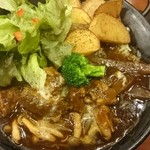 フランクス 札幌パセオ店 - ビーフシチューのガリバタライス1280円