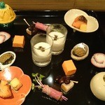 二条有恒 - 前菜盛合せ