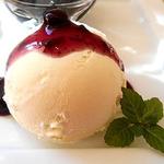 カフェ 茶華 - ランチセット：デザートスペシャル盛合せ　クレープ・珈琲ゼリー・バニラアイス