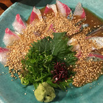 俺の割烹 博多 中洲 - 泳ぎ　ごまサバ(880円)