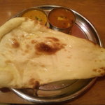 シディーク - 2種のカレーターリー（本日のカレーとキーマカレー）