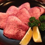 紅梅園 - H.28.1.4.夜 塩タン @900円税別×2人前