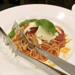 グリックグリル - 合鴨とモッツァレラチーズのトマトソース