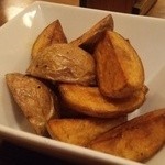 Cafe&Shop Seed - お任せおつまみ_フライドポテト・カレー風味(20151228撮影)