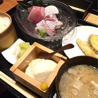 魚感うえさき - お造りランチ