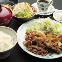 生姜焼定食