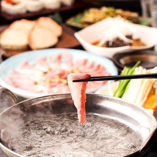 ご宴会に 3時間飲み放題付11品 鮮魚三昧 豪華 真鯛のしゃぶしゃぶプラン 6480 5480 京吉 新宿東口本店 キョウキチ 新宿西口 居酒屋 食べログ