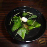 うなぎ 魚政 - 肝吸い