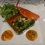 オマール海老と季節のテリーヌ