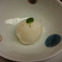 人形町今半 本店 - 林檎のシャーベット