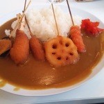 串かつ やん！ - 串かつカレー680円