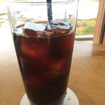 ウフウフガーデン - ドリンクセット→アイスコーヒー