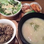 Maru-shu - 日替り 白菜とベーコンのシチューランチ 850円
