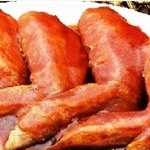 바삭 바삭한 닭 닭 날개 특제 소스