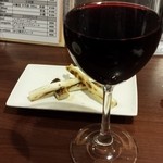 焼鳥 ブロシェット - 赤ワイン