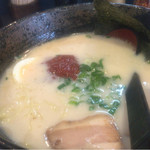 壱富亭 - 料理写真:激辛ラーメンとんこつ味750円