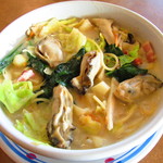 ジョリーパスタ - 広島産牡蠣とたっぷり野菜のクリームスープパスタ