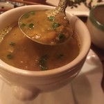 ミルミレ - ダルスープはカレー味の豆のスープ