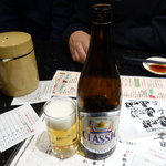 Gurume Kaitenzushi Kantarou - ビール中瓶670円