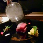 フレンチ割烹 宿 - あっという間の燻製料理だった～～