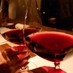 フレンチ割烹 宿 - 本日３回目の乾杯～♪アルゼンチン産ピノは￥5,800