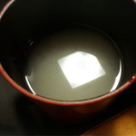 なんばんや - 蕎麦湯！