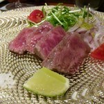 フレンチ割烹 宿 - なんと、、、Ａ５ランクの国産和牛が～♪