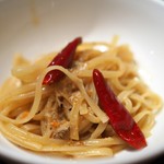 東京チャイニーズ 一凛 - 上海蟹の蟹みそを使ったパスタ