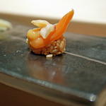 すし匠 齋藤 - 千葉竹岡の青柳の握り