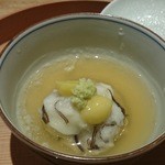 祇園迦陵 - 蒸し物：鯛のかぶら蒸し