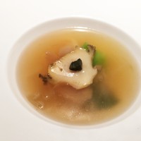 京 静華 - アワビとフカヒレの上湯スープ