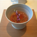 ラ メゾン ヒトトキ - 紅ズワイガニと冬瓜のロワイヤル 和風あんかけ