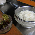 黒嶽荘 - 料理写真:炭酸素麺