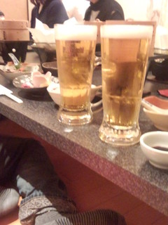 Yumeya - 生ビール(2016.01.02)
