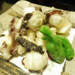 日本料理 鯛 - たこ唐揚げ