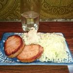 にし川 - ハムステーキポテトサラダ添え