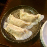 麺らいけん - 茹餃子（三ケ）240円