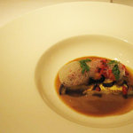 Ｍéｃｈａｎｔ　Ｌｏｕｐ - 上賀茂の茄子　ポワレしてタイムの香る夏野菜　シャンピニョンのソース