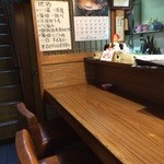 升かね - 201601 升かね 店内（座席より右まわり）→
