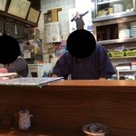 升かね - 201601 升かね 店内（座席より右まわり）→