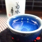 SYUNKATO SOBA - 冷酒「菊水の辛口」