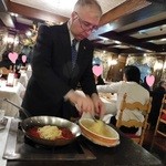 サバティーニ・ディ・フィレンツェ - 名物のサバティーニ風スパゲッティ―。調理中