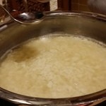 とらふぐ城 - 【H27.12.31】特大てっちり→雑炊。