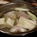 とらふぐ城 - 【H27.12.31】特大てっちり。お豆腐投入。