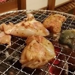 とらふぐ城 - 【H27.12.31】焼きふぐ。
