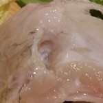 とらふぐ城 - 【H27.12.31】特大てっちり。ピクピク動いています。