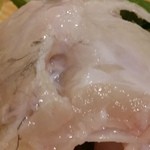 とらふぐ城 - 【H27.12.31】特大てっちり。ピクピク動いています。