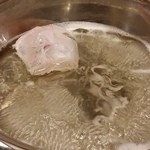 とらふぐ城 - 【H27.12.31】特大てっちり。とらふぐ投入。