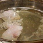 とらふぐ城 - 【H27.12.31】特大てっちり。とらふぐ投入。